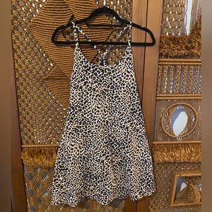 Outdoor Voices leopard exercise dress
